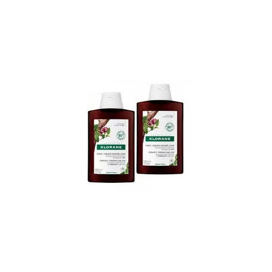 KLORANE SHAMPOING QUININE FL400ML LOT DE 2