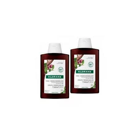 KLORANE SHAMPOING QUININE FL400ML LOT DE 2