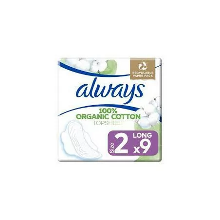 Always Serviette Cotton Protection Night X9