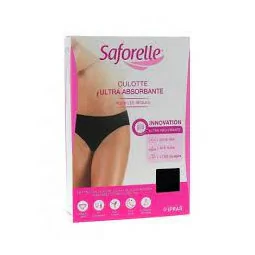 SAFORELLE CULOTTE PR REGLES ABSORB NOIR M
