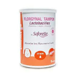 FLORGYNAL TAMPON BTE 9 TAMP COMPACT MINI