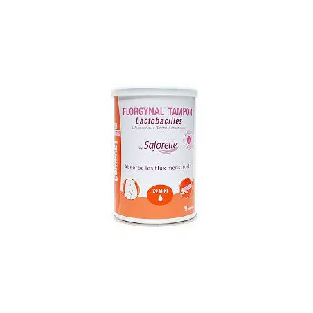 FLORGYNAL TAMPON BTE 9 TAMP COMPACT MINI