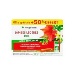 Arkofluide Jambes Légère Offre Spéciale 30 Ampoules