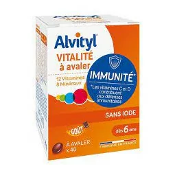 Alvityl vitalité Comprimé Enrobé B/40