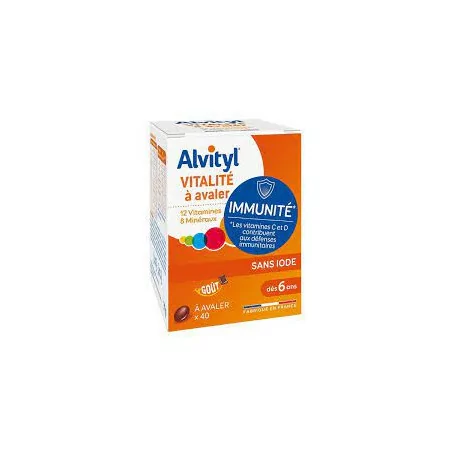 Alvityl vitalité Comprimé Enrobé B/40