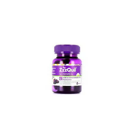ZzzQuil sommeil gommes boite de 30