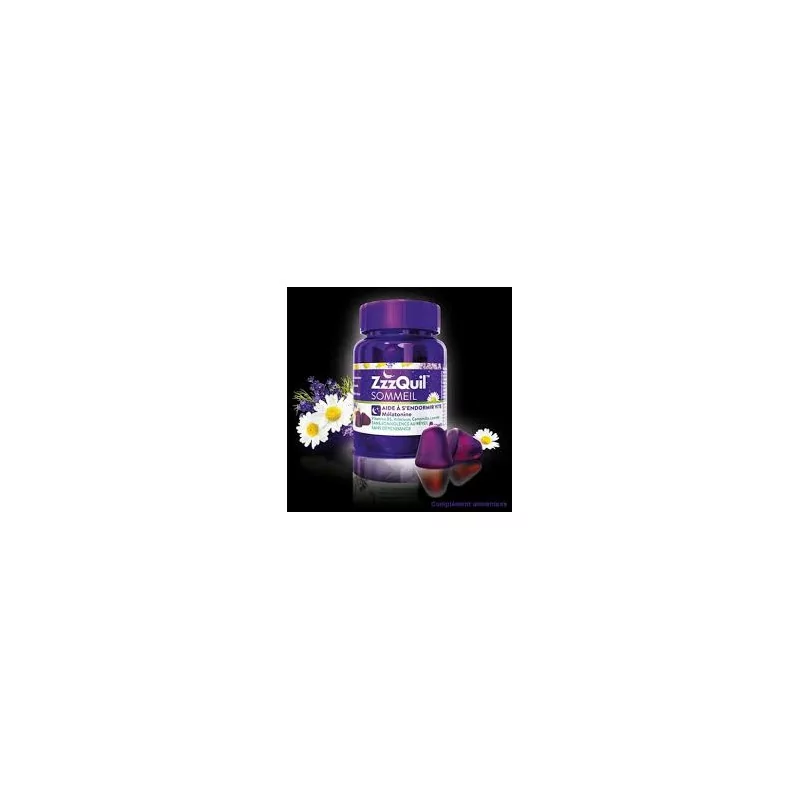 ZzzQuil sommeil gommes boite de 30