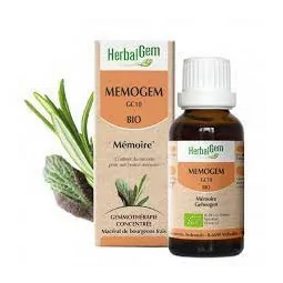 Herbalgem Complexe Memogem Mémoire Flacon de 30ml