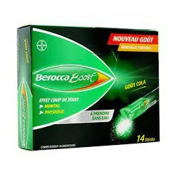 Berocca boost Goût Cola Boite De 14 Sticks