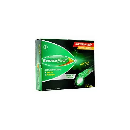 Berocca boost Goût Cola Boite De 14 Sticks
