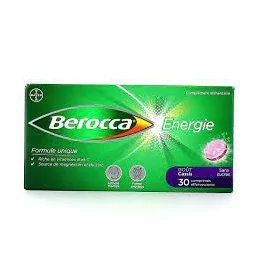 Berocca Energie goût Cassis Comprimé Effervescent boite de 30
