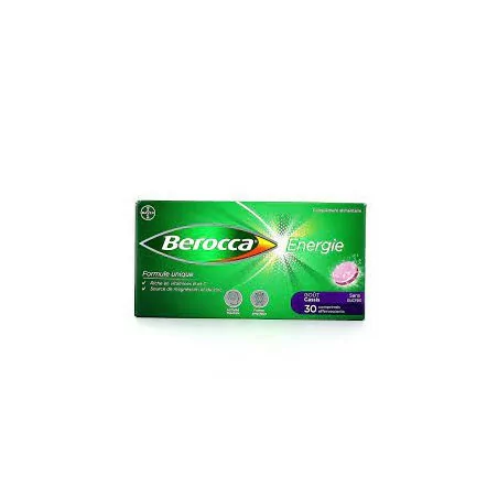 Berocca Energie goût Cassis Comprimé Effervescent boite de 30