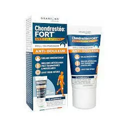 Granions Chondrosteo Roll-On 50 ml – gel apaisant articulations et muscles en applicateur roll-on, disponible chez Parapharmelle