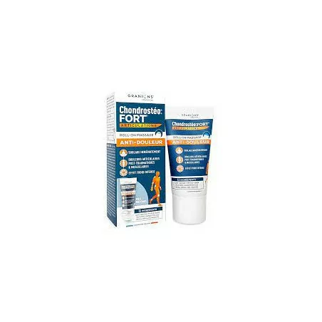 Granions Chondrosteo Roll-On 50 ml – gel apaisant articulations et muscles en applicateur roll-on, disponible chez Parapharmelle