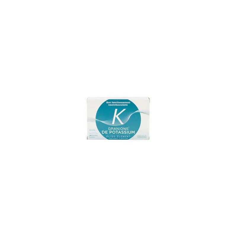 Granions De Potassium 30a/2ml Ampoule Buvable