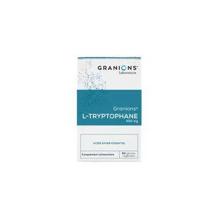 Granions L-Tryptophane boîte de 30 comprimés, soutien naturel du sommeil et de l’humeur, Parapharmelle