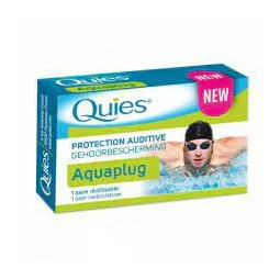 Quies Aquaplug Silicone Malléable Natation X2