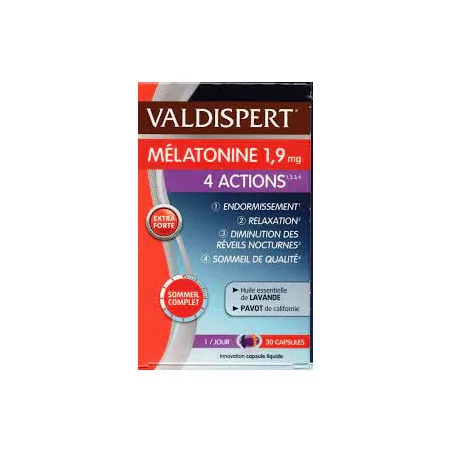 Valdispert 4 Actions 1,9mg 30 Comprimé