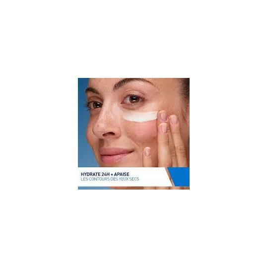 CeraVe crème anti-fatigue yeux peau sensible