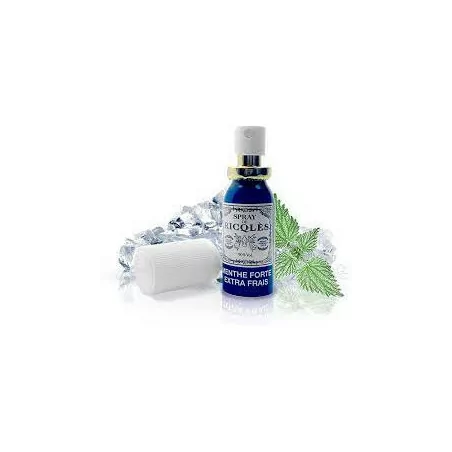 Ricqles 90 Spray Buccal à la menthe Flacon de 15ml