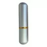 Inhalateur métal argent pour poppers