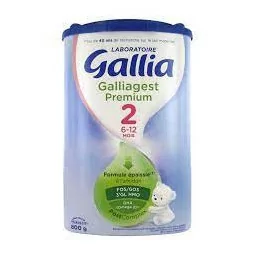 GalliaGest Premium 2ème Âge 800g – lait infantile confort digestif dès 6 mois, disponible chez Parapharmelle