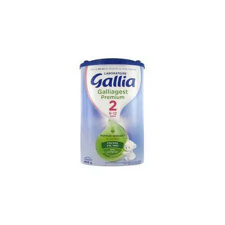 GalliaGest Premium 2ème Âge 800g – lait infantile confort digestif dès 6 mois, disponible chez Parapharmelle