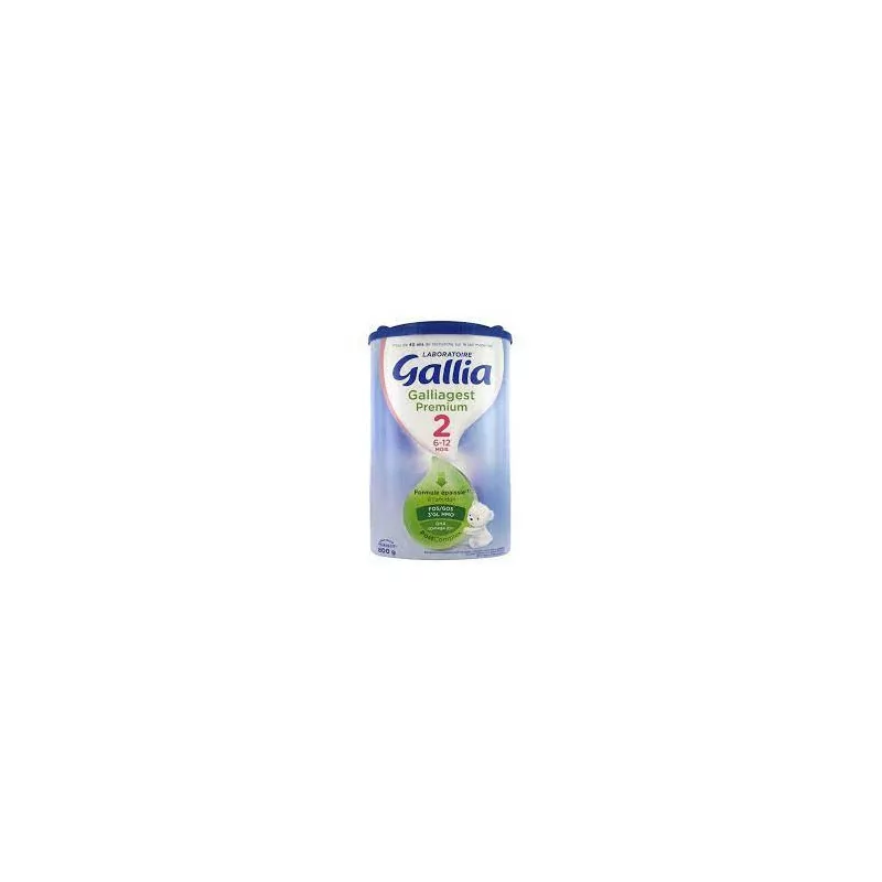 GalliaGest Premium 2ème Âge 800g – lait infantile confort digestif dès 6 mois, disponible chez Parapharmelle