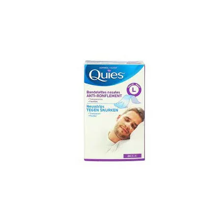 Quies Anti-Ronflement 24 pièces – solution naturelle contre les ronflements | Parapharmelle