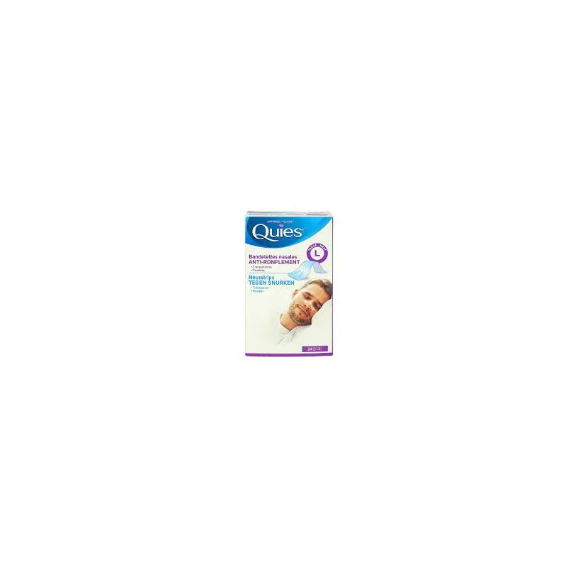 Quies Anti-Ronflement 24 pièces – solution naturelle contre les ronflements | Parapharmelle