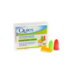 quies bouchons oreille mousse fluo anti bruit
