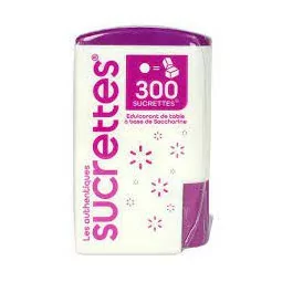 Sucrette édulcorant sans calorie boîte 2 sucres Parapharmelle