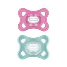 Mam Sucette Confort Rose 2-6m Silicone X2