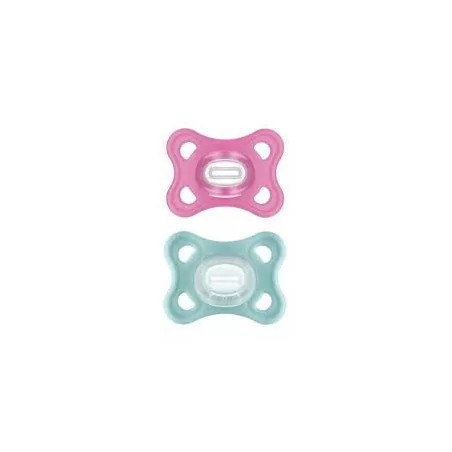 Mam Sucette Confort Rose 2-6m Silicone X2