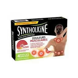 Syntholkine Patch Chauffant Grand format Boite de 4