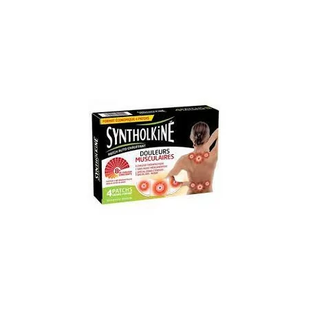 Syntholkine Patch Chauffant Grand format Boite de 4