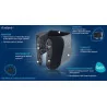 Lombastab Ceinture 26 T3 Noir Bleu