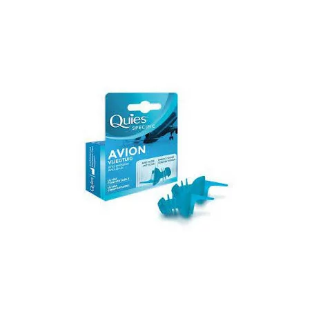 Quies spécifique protection auditive avion