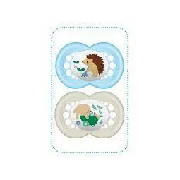 Mam sucette classique 2ème âge silicone boite de 2