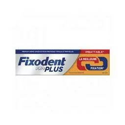 Fixodent Pro Duo Act Crème Adhésive 40g – fixation longue durée prothèses dentaires, disponible chez Parapharmelle