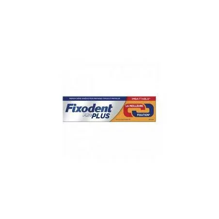 Fixodent Pro Duo Act Crème Adhésive 40g – fixation longue durée prothèses dentaires, disponible chez Parapharmelle