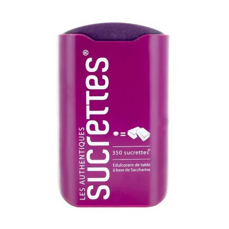 Sucrettes sans sucre goût 2 sucres – boîte 350 comprimés, en vente chez Parapharmelle