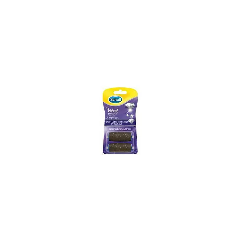 Scholl Velvet Smooth Rechargeable Ultra Exfoliant x2