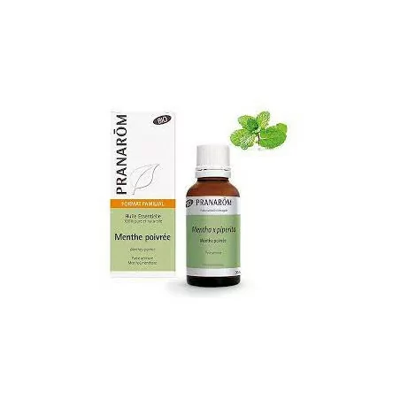 Prânarom Huile essentielle Bio Menthe Poivrée 30ml