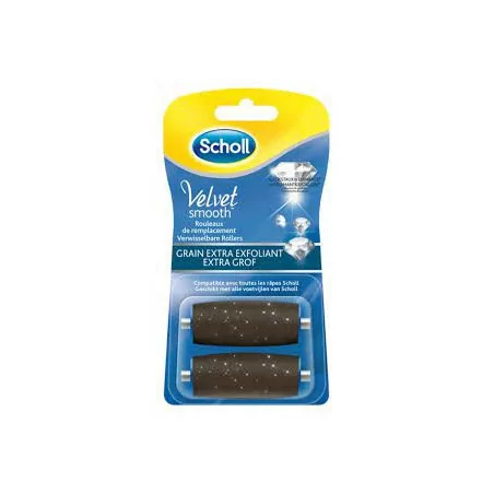 Scholl Velvet Rouleaux Recharge Extra Exfoliant x2