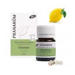 Pranarom Perle Huile essentielle Bio Citron Flacon de 60