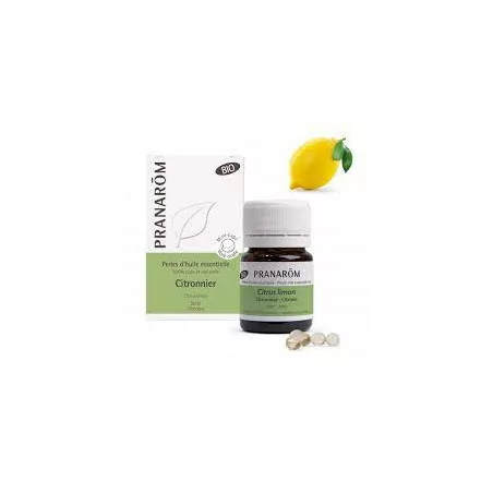 Pranarom Perle Huile essentielle Bio Citron Flacon de 60
