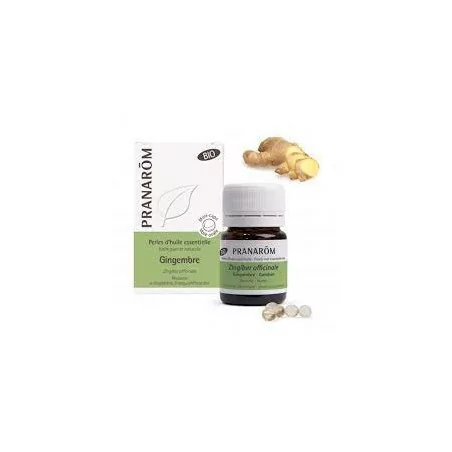 Pranarom Perle Huile essentielle Bio Gingembre