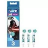 Oral-B Lot de 3 têtes de rechange pour brosse à dents Kids Star Wars