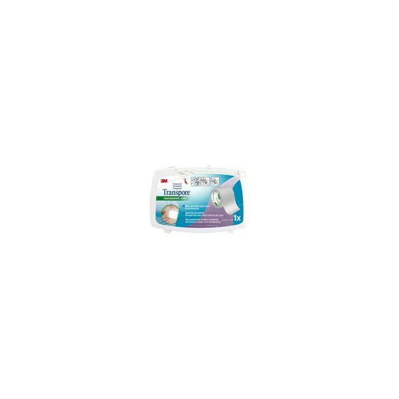 Sparadrap microporeux Transpor 5m x 2,5cm